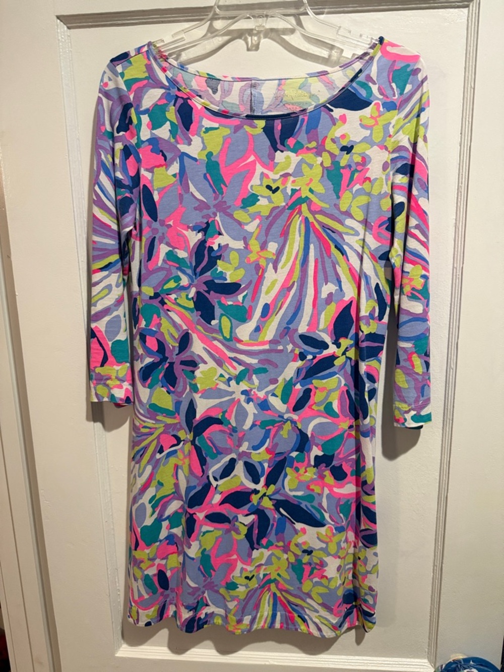 NWOT size Small Lilly Pulitzer Marlowe 3/4 Sleeve Shift Dress